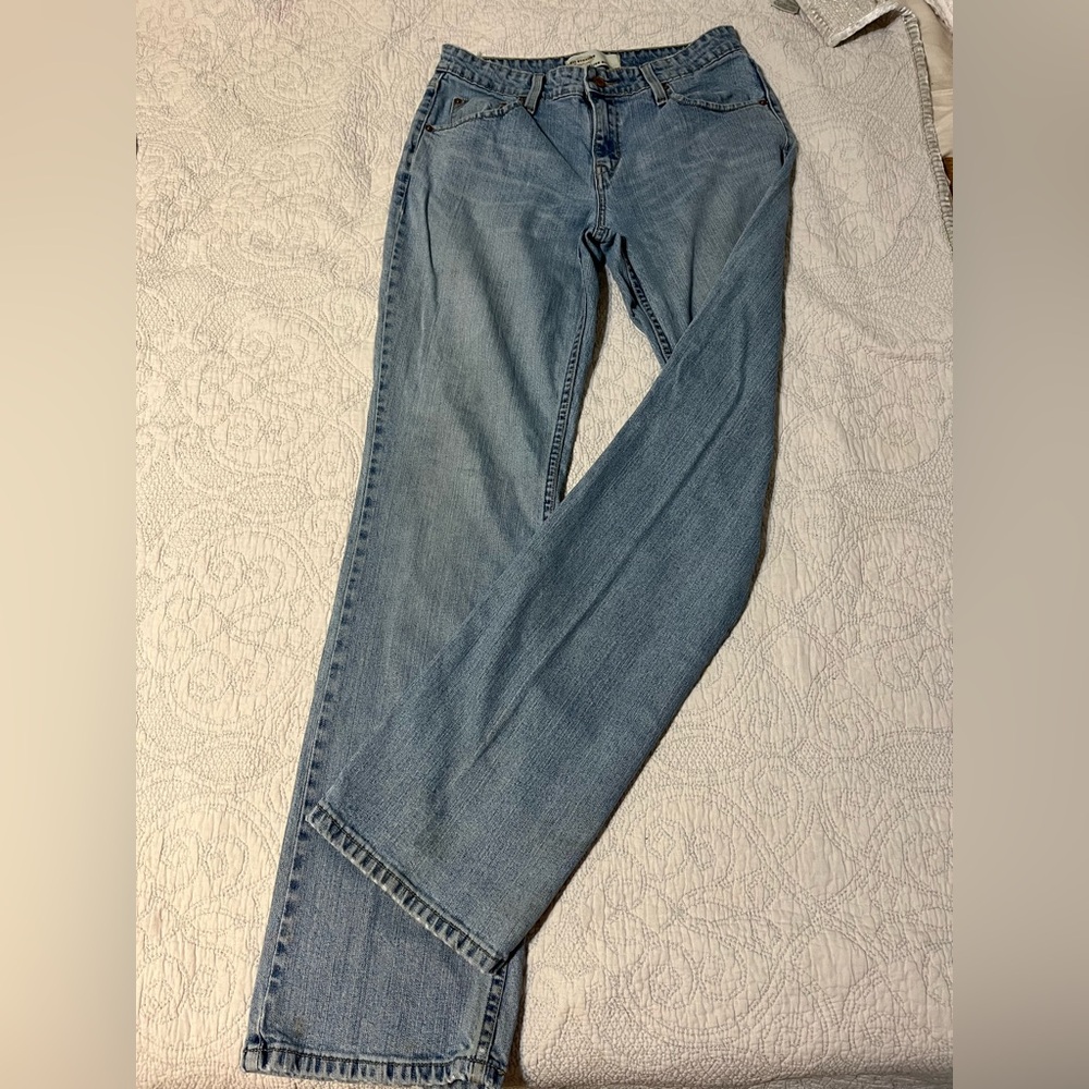 Levi's Light Blue Mid-rise Bootcut  Jeans. 8L